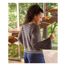 Premier Yarns Free Pattern - Everyday Worsted Gradient Glitter - Smokey Skies Pullover