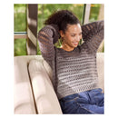 Premier Yarns Free Pattern - Everyday Worsted Gradient Glitter - Smokey Skies Pullover