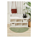 Premier Yarns Free Pattern - Ribbon - Half Moon Rug