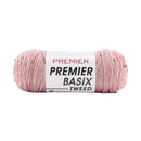 Premier Basix Worsted Marl Yarn 140g - Light Mauve Tweed