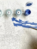 Reeves Paint By Numbers Kit - Sea Turtle