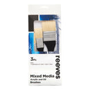 Reeves Mixed Media Brushes Hog Spalter Set of 3 - 0.5", 1" & 2"