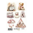 Reprint Happiness Girl 4.3" x 8.2" Stickers