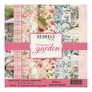 Pack of paper with floral designs and 'Reprint Hobby' branding