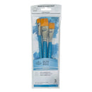Royal & Langnickel RSET-9535 Gold Taklon Paint Brush Value Pack 3pc paint brush set by Royal & Langnickel