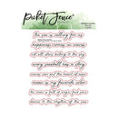 Picket Fence Studios Signature Quotes: The Sea Coordinating Die*