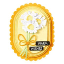 Spellbinders Wildflowrs Etched Die Set by Lisa Horton - Scallop and Stitched Edge Ovals