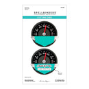 Spellbinders Classic Road Legends Etched Dies By Mindy Eggen - Speedometer
