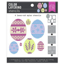 Hero Arts Colour Layering Stencils Decorative Eggs