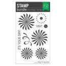 Hero Arts Let's Celebrate Stamp & Cut Set Party Fans