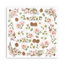 Stamperia Double-Sided Paper Pad 12"x 12" 10/Pkg - Roseland