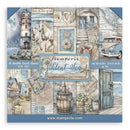 Stamperia Scrapbooking Pad 12"x 12" 10/Pkg - Silent Sea