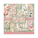 Stamperia Double-Sided Paper Pad 8"x 8" 10/Pkg - House Of Roses