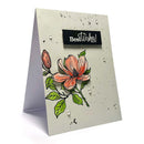 Elizabeth Craft Clear Stamps Floral Branches & Sentiments
