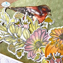 Elizabeth Craft Stamp And Die Set Autumn Harvest Florals*