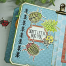 Elizabeth Craft Stamp And Die Set Beetles and Bugs