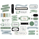 Echo Park Cardstock Ephemera Titles & Phrases, Wedding Bells