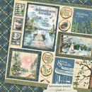 Graphic 45 Adventure Awaits Double-Sided Cardstock 12"x 12" - Adventure Awaits