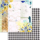 Memory Place Double-Sided Paper Pack 6"X6" 24 pack Bon Voyage*