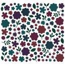 Simple Stories Colour Vibe Cardstock Flowers Bits & Pieces 143pack Darks*