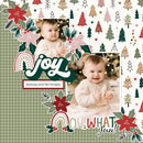 Simple Stories Boho Christmas Chipboard Stickers 6"X12"*