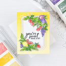 Pinkfresh Studio Stencils 4"X9" 6 pack Fruitalicious Layering*