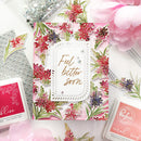 Pinkfresh Studio Foiled Washi Tape 4"X11yd Tuberose*