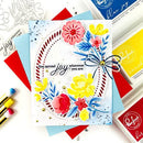 Pinkfresh Studio Stencils 4.25"x5.5" 6/Pkg Lovely Blooms*
