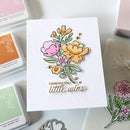 Pinkfresh Studio Stencils 4.25"x5.5" 6/Pkg Lovely Blooms*