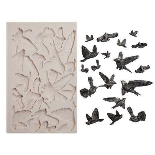 Finnabair Decor Moulds 5X8X8mm Flocking Birds – CraftOnline