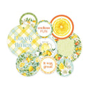 P13 Fresh Lemonade Double-Sided Cardstock Tags 9 pack