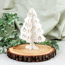P13 Santa's Workshop Light Chipboard 3D Base 8"X8" Christmas Tree*