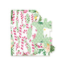 P13 Light Chipboard Album Base With Papers 6"X6" Mix and Match, Santa's Workshop*