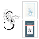 Spellbinders BetterPress Letterpress System Press Plates Floral S*