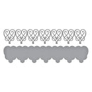 Spellbinders Etched Dies Timeless Hearts Border*