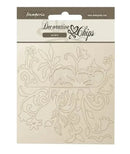 Stamperia Decorative Chips 5.5"x 5.5" - Hidden Grove - Pattern