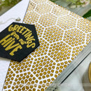 Picket Fence Studios Stencil 6"x 8" - I Bee Home*