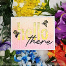 Picket Fence Studios Stencil 6"x 8" - I Bee Home*