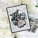 Picket Fence Studios Stencil 6"x 8" - Polka Dot Scarf*