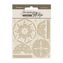 Stamperia Decorative Chips 5.5"x 5.5" - Fortune - Numbers