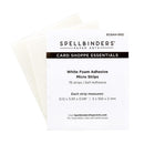 Spellbinders White Foam Adhesive Strips 1/8"
