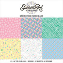 Everett Rd. Springtime Paper Pack 6"X6" Dots*