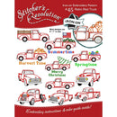 Stitcher's Revolution Iron-On Transfers - Retro Red Truck