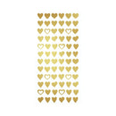 Paper House Decorative Stickers Gold Hearts