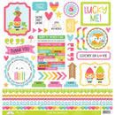 Doodlebug This & That Cardstock Stickers 12"X12" (30.5cm x 30.5cm) Over The Rainbow*
