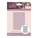 Sara Signature Thorn & Bloom 2D Embossing Folder - Damask Wallpaper