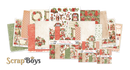 ScrapBoys Double Sided Die Cut Elements - Christmas Day