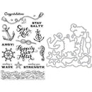 Hero Arts Clear Stamps 4"X6" Nautical Messages*