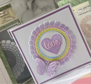 Lisa Horton Crafts 3D Embossing Folder 6"X6" Bricked Window