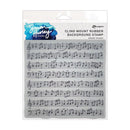 Simon Hurley create. Cling Mount Stamp 6" x 6" - Sheet Music